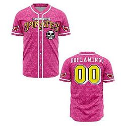 Donquixote Pirate Doflamingo PTTT0709  One Piece Baseball Jersey