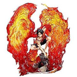 One Piece Portgas D Ace Flame Wings Figure OMN1111