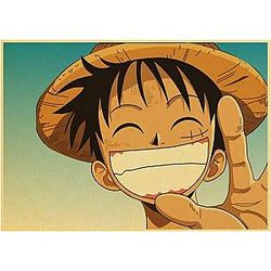 One Piece Luffy Poster With A Big Smile OMN1111