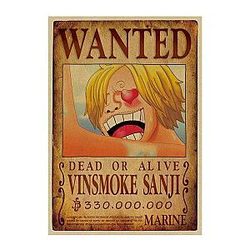 Wanted Vinsmoke Sanji OMN1111
