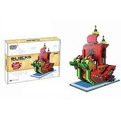 NanoBlock One Piece Kujas Boat OP1909