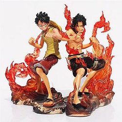 Luffy &amp; Ace Brotherhood Action Figure OPM1809