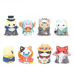 New One Piece Cat Cos Tony Tony Chopper Portgas·D· Figure Toys AL1609