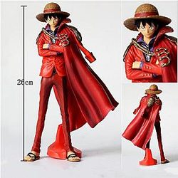 One Piece Action Figures - Monkey D Luffy King Of Pirates One Piece figure OMS0911