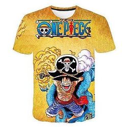 One Piece T-Shirts - Monkey D Luffy the Straw Hat One Piece T-Shirt OMS0911