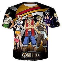 One Piece T-Shirts - Mugiwara Adventure One Piece T-Shirt OMS0911