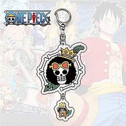 One Piece Keychains - One Piece Keychain Brook Symbol OMS0911
