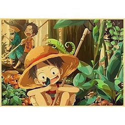 One Piece Posters - One Piece Poster Luffy Sabo and Ace Children OMS0911
