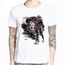 One Piece T-Shirts - One Piece T-Shirt Captain Luffy's Adventure OMS0911