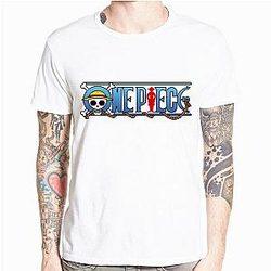 One Piece T-Shirts - One Piece T-Shirt Manga Logo OMS0911