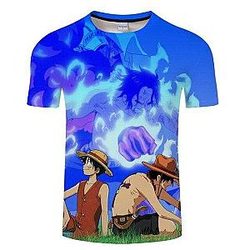 One Piece T-Shirts - One Piece T-Shirt The Death of a Big Brother Ace OMS0911