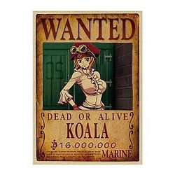 One Piece Posters - Wanted Koala Search Notice OMS0911