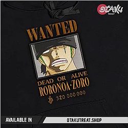 Zoro Bounty OT Embroidered Hoodie