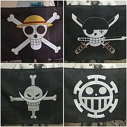 One Piece Merch - High Quality Flags MNK1108