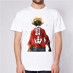 One Piece Merch - Monkey D. Luffy Freedom T-Shirt ANM0608
