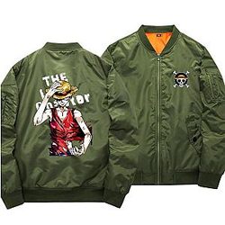 One Piece Merch - Monkey D. Luffy Bomber Jacket ANM0608
