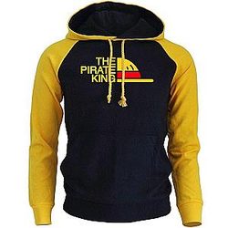 One Piece Merch - The Pirate King Hoodie ANM0608