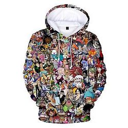 One Piece Merch - Characters Edition Hoodie ANM0608
