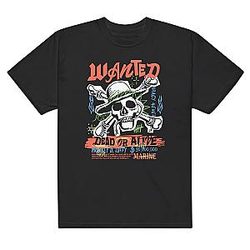 Wanted Dead Or Alive TTPM0104 One Piece T-Shirts