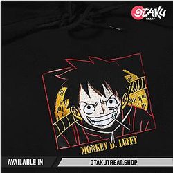D.M.Luffy Embroidered Hoodie / T-shirt