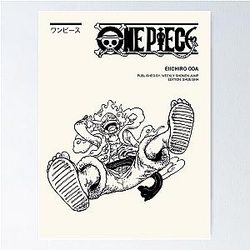 One Piece Poster manga style - THE SOUND OF DRUMS Poster