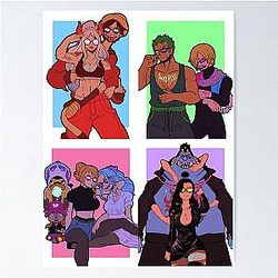 ONE PIECE STRAW HATS LGBTQ+ PRIDE Poster