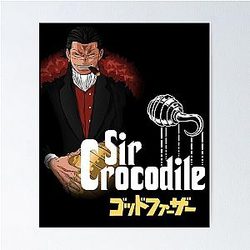 crocodile one piece Poster
