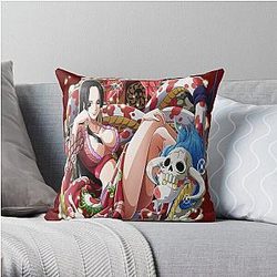One Piece (Boa Hancock) Throw Pillow