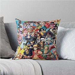 One Piece Anime Throw Pillow