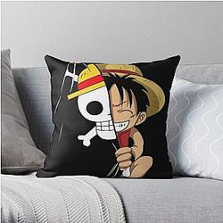 One Piece Luffy Classic Throw Pillow