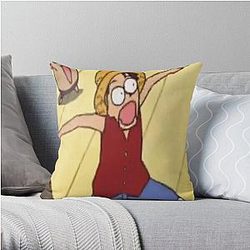 What? One Piece? Throw Pillow