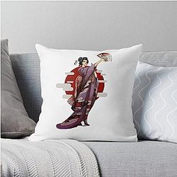 One Piece Robin Wano Throw Pillow