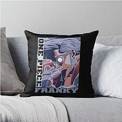 One Piece Franky Throw Pillow