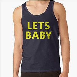 One Piece Senor Pink Front Shirt LETS BABY Tank Top