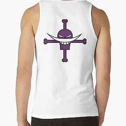 Edward Newgate (Whitebeard) Pirate Sign from Anime One Piece Tank Top