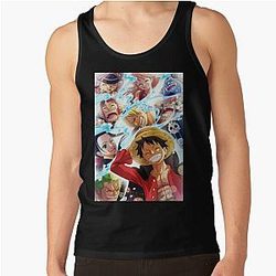 The Straw Hat Crew One Piece Tank Top