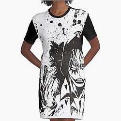 One Piece Corazon Graphic T-Shirt Dress