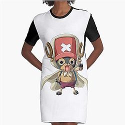 Chopper One Piece Graphic T-Shirt Dress