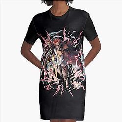 Shanks One Piece Graphic T-Shirt Dress