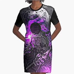 Zoro One Piece Graphic T-Shirt Dress