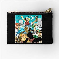 The Adventure Begins One Piece Manga Panel Zipper Pouch
