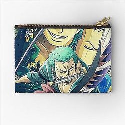 Zoro One Piece Zipper Pouch