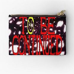 One piece to be continued Zipper Pouch