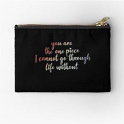 The One Piece Zipper Pouch