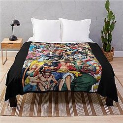 ONE PIECE CHARACTERS Classic Throw Blanket