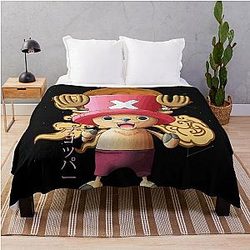 Tony Tony Chopper Hi! - One Piece Throw Blanket