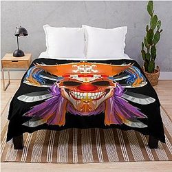One Piece Buggy Throw Blanket