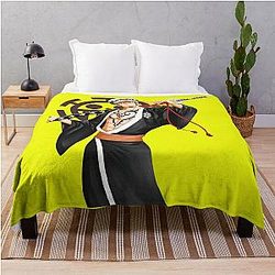 Law in wano from anime one piece Throw Blanket