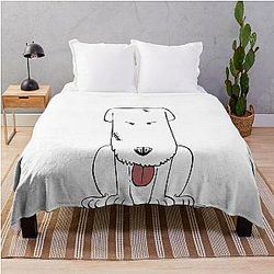 One Piece Chouchou Dog Throw Blanket