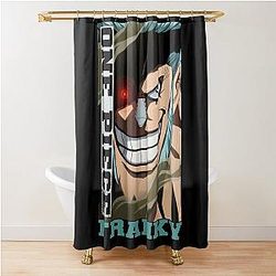 One Piece Franky Shower Curtain
